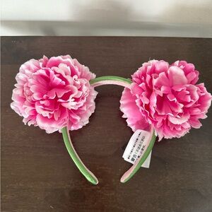 Disney- Pink Peony Mickey Headband/Ears